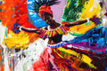 Trinidad Carnival Art Work